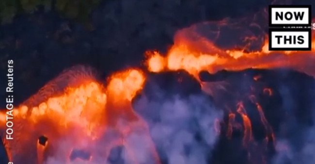 Điều gì xảy ra khi dung nham núi lửa chảy xuống biển?