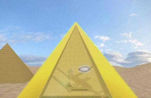 Phòng ẩn trong Đại kim tự tháp có thể chứa ngai của pharaoh