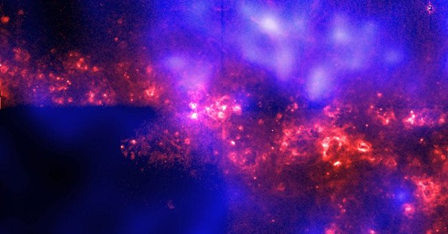 Khoảng tối bí ẩn đẩy dải Ngân hà với tốc độ 2 triệu km/h