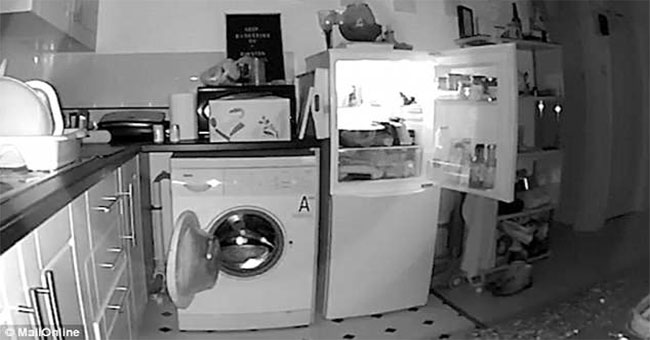 Chủ nhà lắp camera phát hiện tủ lạnh và máy giặt