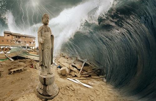 Kỳ lạ những bức tượng Phật vẫn vững vàng giữa thảm họa động đất sóng thần mạnh nhất Nhật Bản