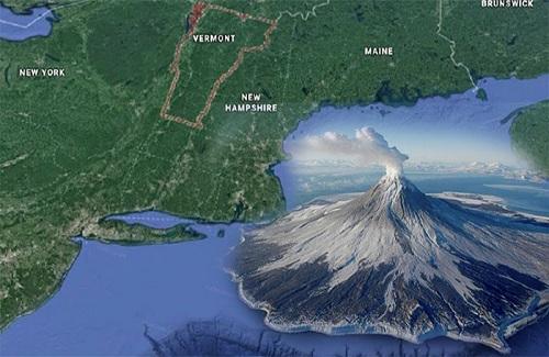 Hoa Kỳ phát hiện siêu núi lửa mới, mắc ma hiện đang dâng lên