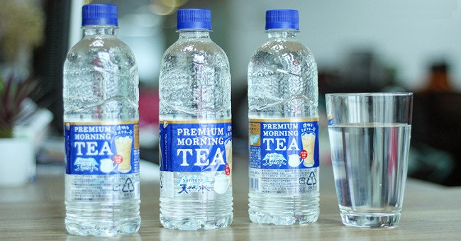 Người Nhật nghĩ ra "nước lọc vị trà sữa"
