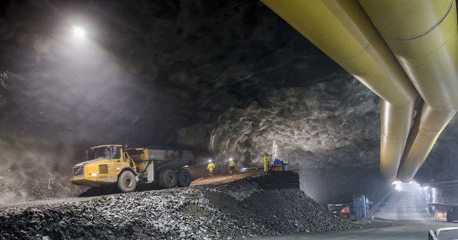 Choáng với cách Thụy Điển xây hầm dài nhất nhì thế giới