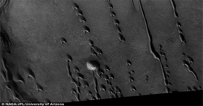 Những đụn cát trên sao hỏa
