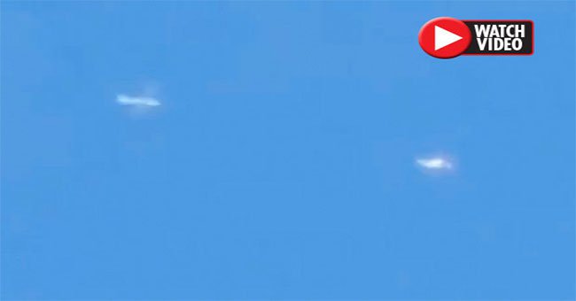 Khoảnh khắc máy bay truy đuổi UFO biến mất bí ẩn