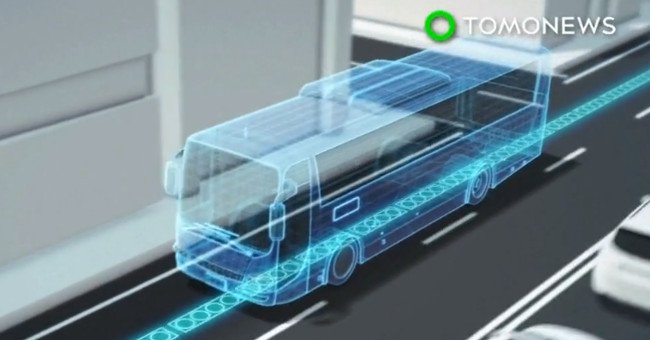 Video: Công nghệ biến mặt đường thành nguồn điện cho xe buýt