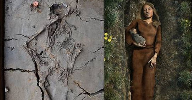 Hài cốt mẹ ôm con suốt 6.000 năm ở Hà Lan