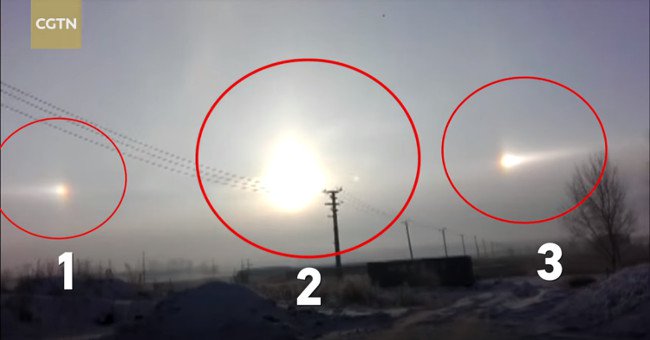 Video: Ngoạn mục 3 mặt trời xuất hiện cùng lúc ở Trung Quốc