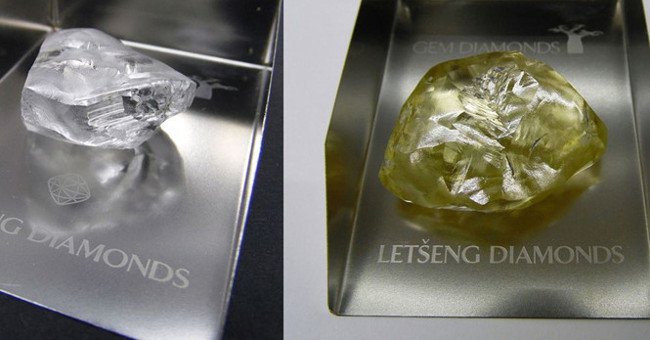 Phát hiện 2 viên kim cương lớn hơn 100 carat ở nam Phi