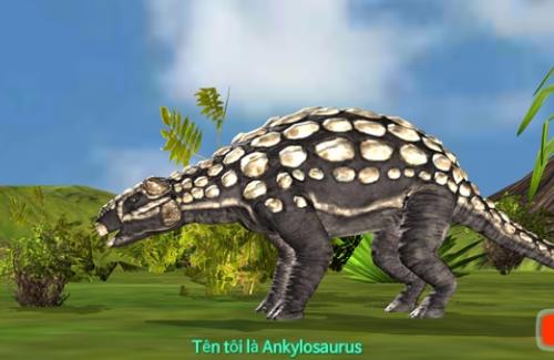 Ứng dụng giúp khám phá các loài khủng long theo phong cách 3D độc đáo