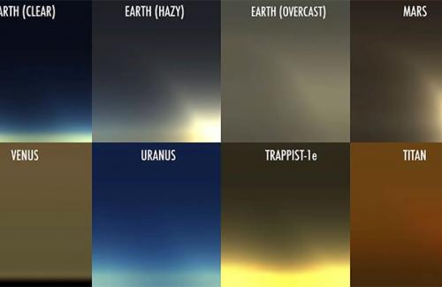 NASA công bố hình ảnh hoàng hôn khi nhìn từ hành tinh khác