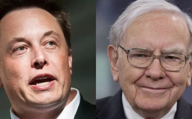 Bloomberg: Elon Musk hiện đã giàu hơn cả Warren Buffett