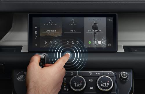 Jaguar Land Rover phát triển màn hình cảm ứng không cần chạm