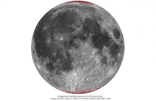 Bí ẩn Mặt trăng bị “gỉ sét” dù không có nước lỏng và ôxy