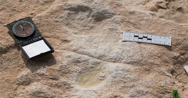 Phát hiện dấu chân người có niên đại 120.000 năm tại Arab Saudi