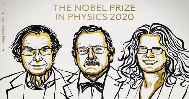 Giải Nobel Vật lý 2020 được trao cho nghiên cứu về hố đen vũ trụ