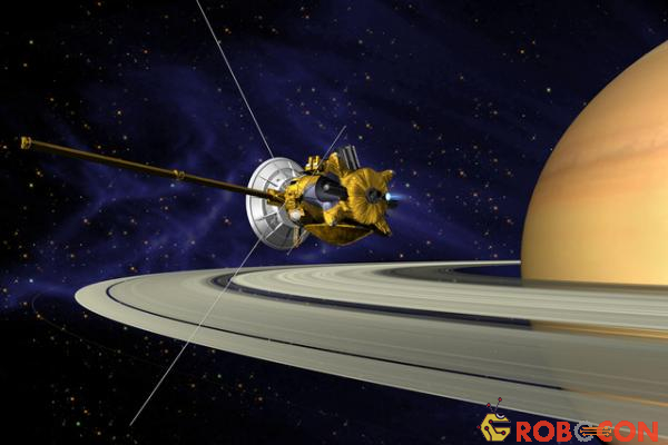 Tàu vũ trụ Cassini đang nghiên cứu sao Thổ
