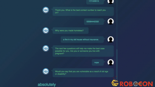 Phần mềm chatbot luật sư