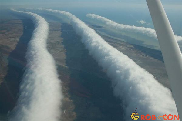 Mây hình ống vùng phía nam vịnh Carpentaria ở Australia