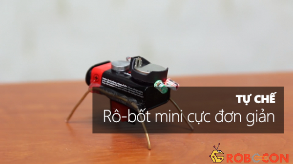 tự chế robot mini cực đơn giản