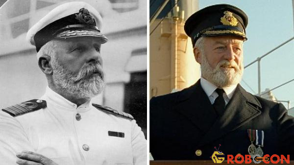 Thuyền trưởng Smith của tàu Titanic. 