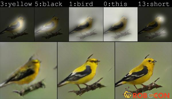 Tranh vẽ chim do trí tuệ nhân tạo của Microsoft thực hiện.