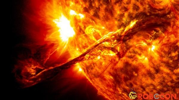 Khi gió Mặt Trời tới Trái Đất, nó có tốc độ khoảng từ 400km/s đến 700km/s