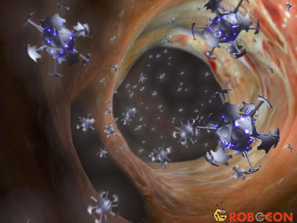 Những tinh thể nano được truyền vào mạch máu