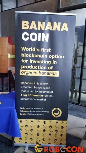 Giá trị của đồng Bananacoin được liên kết chặt chẽ với giá tiền một 1kg chuối.