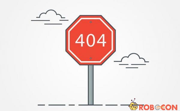 Ảnh minh họa lỗi 404
