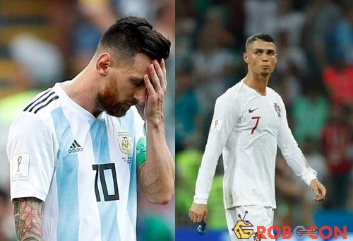 Ronaldo - Messi rời World Cup