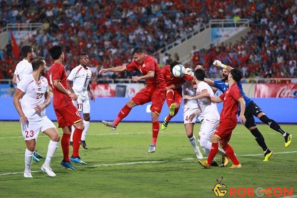 U23 Việt Nam có trận đấu tổng duyệt cho Asiad 2018. Ảnh S.N